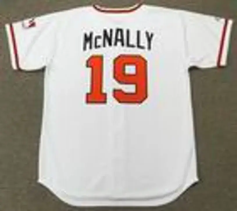 DAVE McNALLY Baltimore Orioles 1969 Majestic Cooperstown Home Baseball Jersey 
