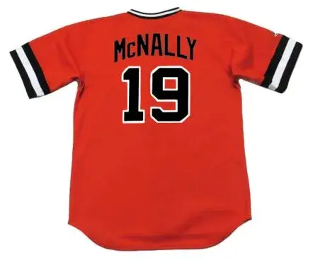 DAVE McNALLY Baltimore Orioles 1971 Majestic Cooperstown Throwback Baseball Jersey 