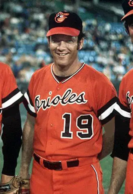 DAVE McNALLY Baltimore Orioles 1971 Majestic Cooperstown Throwback Baseball Jersey 