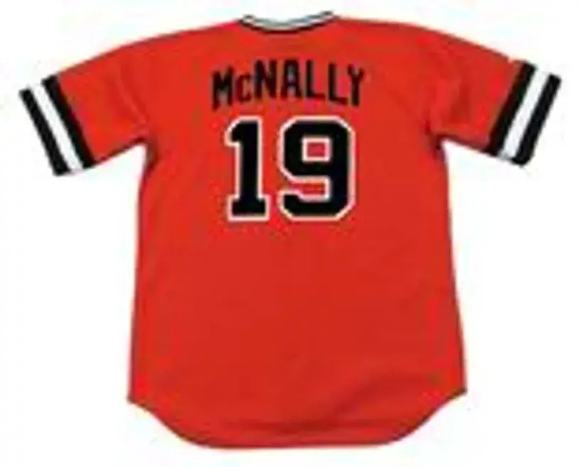 DAVE McNALLY Baltimore Orioles 1971 Majestic Cooperstown Throwback Baseball Jersey 