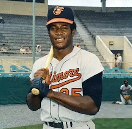 DON BAYLOR Baltimore Orioles 1970 Majestic Cooperstown Away Baseball Jersey 
