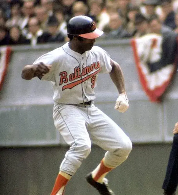 DON BUFORD Baltimore Orioles 1969 Majestic Cooperstown Away Baseball Jersey 
