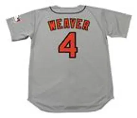 EARL WEAVER Baltimore Orioles 1969 Majestic Cooperstown Away Baseball Jersey 