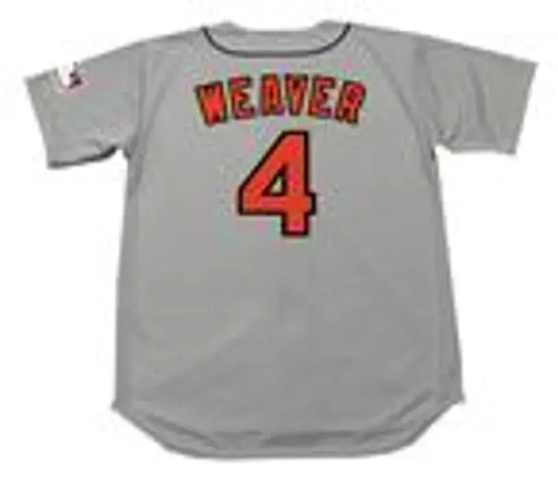 EARL WEAVER Baltimore Orioles 1969 Majestic Cooperstown Away Baseball Jersey 