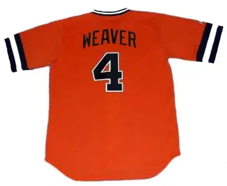 EARL WEAVER Baltimore Orioles 1971 Majestic Cooperstown Throwback Baseball Jersey 