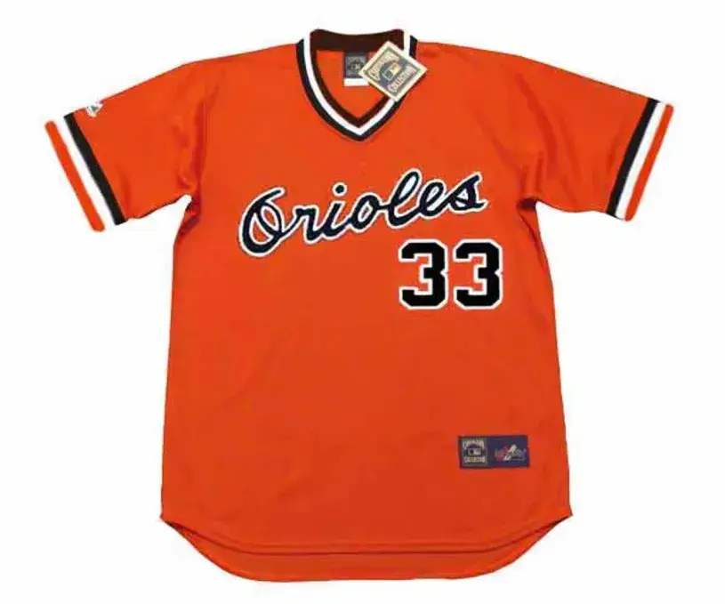 EDDIE MURRAY Baltimore Orioles 1979 Majestic Cooperstown Baseball Jersey