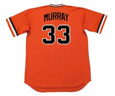 EDDIE MURRAY Baltimore Orioles 1979 Majestic Cooperstown Baseball Jersey 