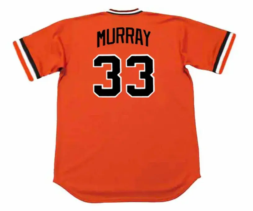EDDIE MURRAY Baltimore Orioles 1979 Majestic Cooperstown Baseball Jersey 