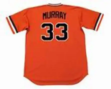 EDDIE MURRAY Baltimore Orioles 1979 Majestic Cooperstown Baseball Jersey 