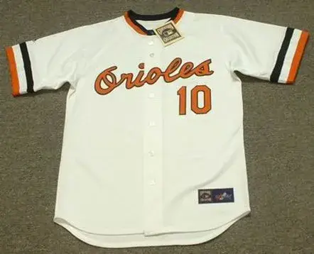 ELROD HENDRICKS Baltimore Orioles 1974 Majestic Cooperstown Throwback Jersey