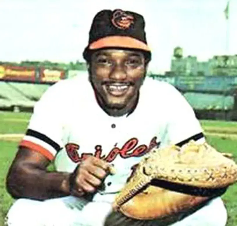 ELROD HENDRICKS Baltimore Orioles 1974 Majestic Cooperstown Throwback Jersey 