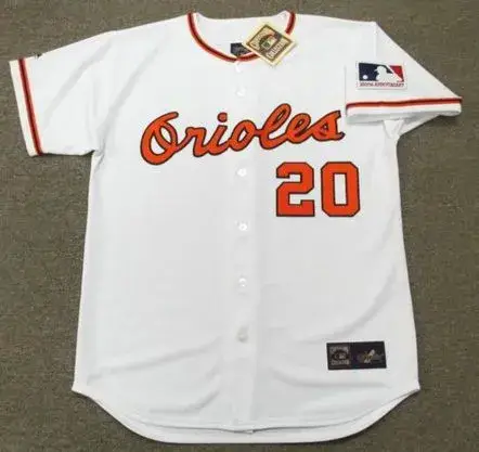 FRANK ROBINSON Baltimore Orioles 1969 Home Majestic Throwback Baseball Jersey