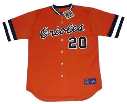 FRANK ROBINSON Baltimore Orioles 1971 Majestic Cooperstown Alternate Jersey