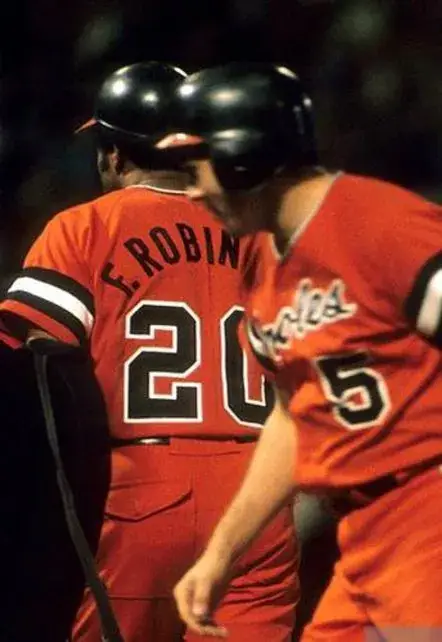 FRANK ROBINSON Baltimore Orioles 1971 Majestic Cooperstown Alternate Jersey 