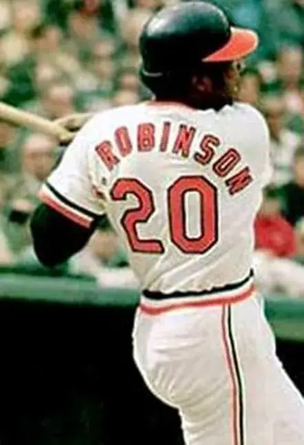 FRANK ROBINSON Baltimore Orioles 1971 Majestic Cooperstown Throwback Jersey 