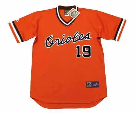 FRED LYNN Baltimore Orioles 1986 Majestic Cooperstown Baseball Jersey