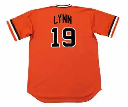 FRED LYNN Baltimore Orioles 1986 Majestic Cooperstown Baseball Jersey 
