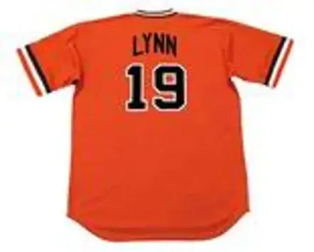 FRED LYNN Baltimore Orioles 1986 Majestic Cooperstown Baseball Jersey 