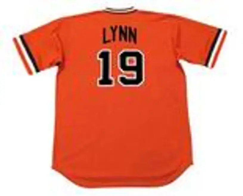 FRED LYNN Baltimore Orioles 1986 Majestic Cooperstown Baseball Jersey 