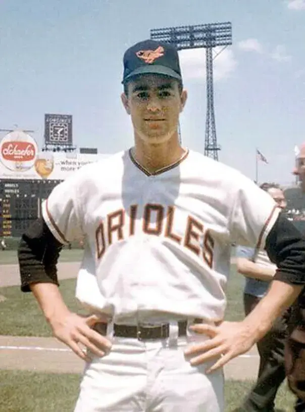 JIM PALMER Baltimore Orioles 1965 Majestic Cooperstown Home Baseball Jersey 