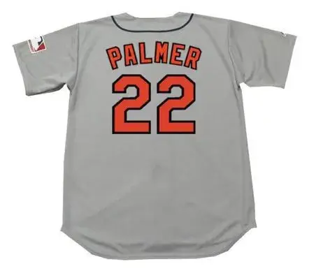 JIM PALMER Baltimore Orioles 1969 Majestic Cooperstown Away Baseball Jersey 