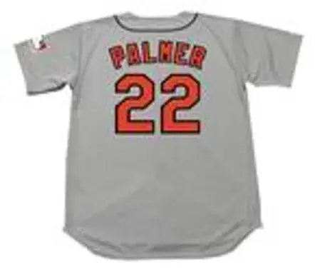 JIM PALMER Baltimore Orioles 1969 Majestic Cooperstown Away Baseball Jersey 