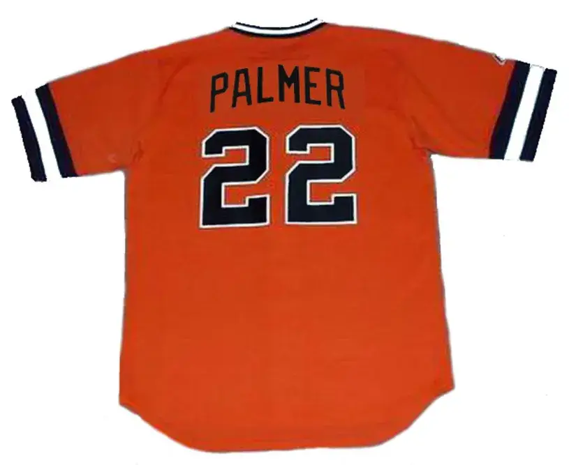 JIM PALMER Baltimore Orioles 1971 Majestic Cooperstown Throwback Baseball Jersey 