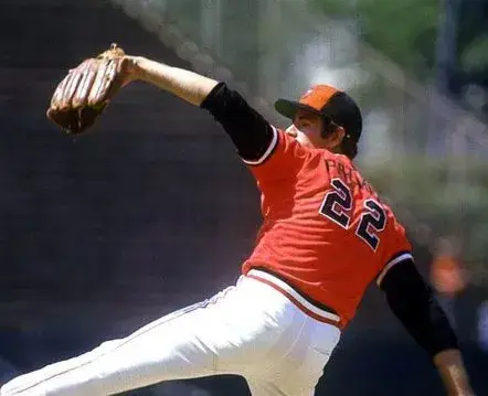 JIM PALMER Baltimore Orioles 1971 Majestic Cooperstown Throwback Baseball Jersey 