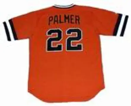 JIM PALMER Baltimore Orioles 1971 Majestic Cooperstown Throwback Baseball Jersey 