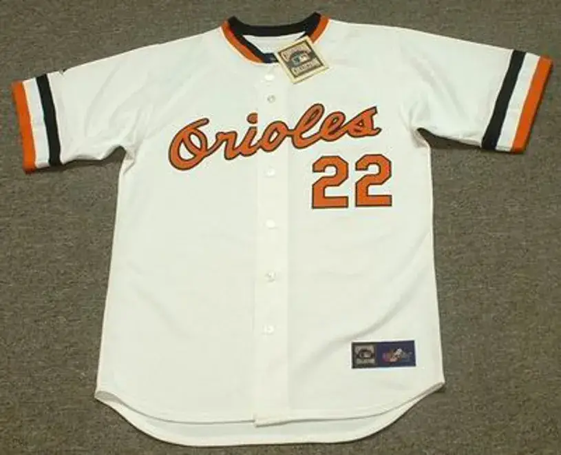 JIM PALMER Baltimore Orioles 1979 Majestic Cooperstown Throwback Baseball Jersey