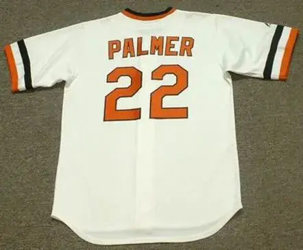 JIM PALMER Baltimore Orioles 1979 Majestic Cooperstown Throwback Baseball Jersey 