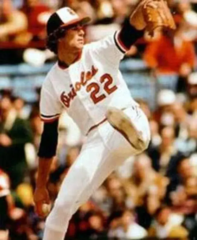 JIM PALMER Baltimore Orioles 1979 Majestic Cooperstown Throwback Baseball Jersey 
