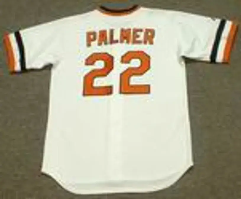 JIM PALMER Baltimore Orioles 1979 Majestic Cooperstown Throwback Baseball Jersey 