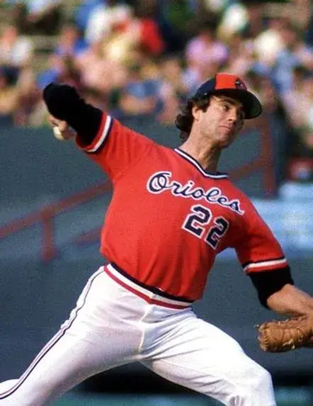 JIM PALMER Baltimore Orioles 1979 Majestic Throwback Baseball Jersey 