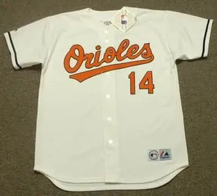 JOSE BAUTISTA Baltimore Orioles 2004 Majestic Throwback Home Baseball Jersey