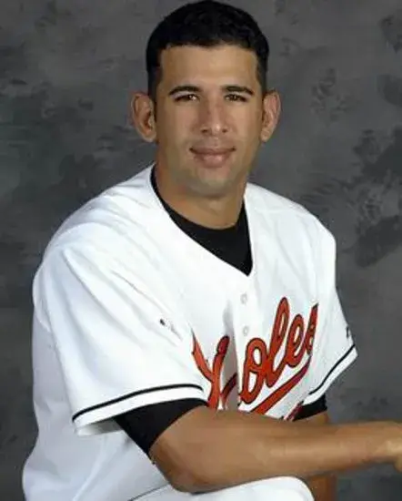 JOSE BAUTISTA Baltimore Orioles 2004 Majestic Throwback Home Baseball Jersey 