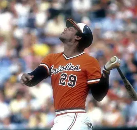 KEN SINGLETON Baltimore Orioles 1979 Majestic Cooperstown Baseball Jersey 