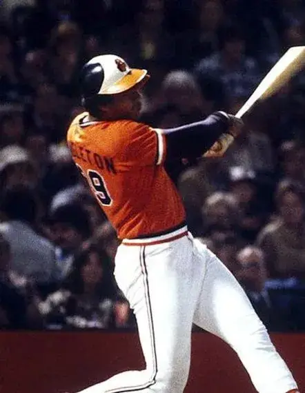 KEN SINGLETON Baltimore Orioles 1979 Majestic Cooperstown Baseball Jersey 
