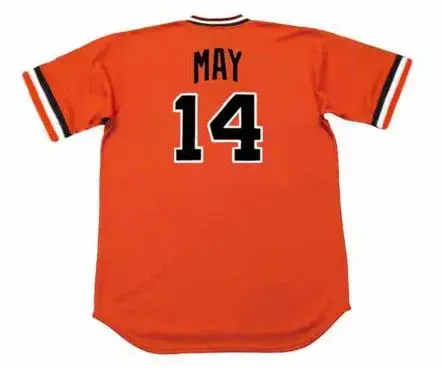 LEE MAY Baltimore Orioles 1979 Majestic Cooperstown Baseball Jersey 
