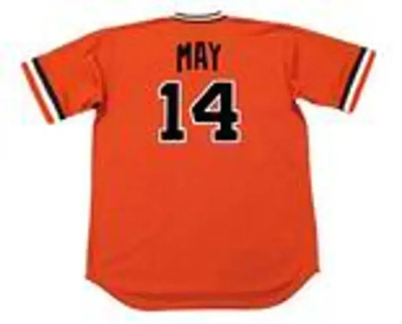 LEE MAY Baltimore Orioles 1979 Majestic Cooperstown Baseball Jersey 