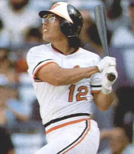 LENN SAKATA Baltimore Orioles 1983 Majestic Throwback Baseball Jersey 