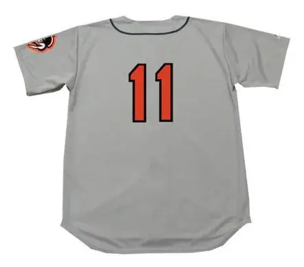 LUIS APARICIO Baltimore Orioles 1963 Majestic Cooperstown Away Baseball Jersey