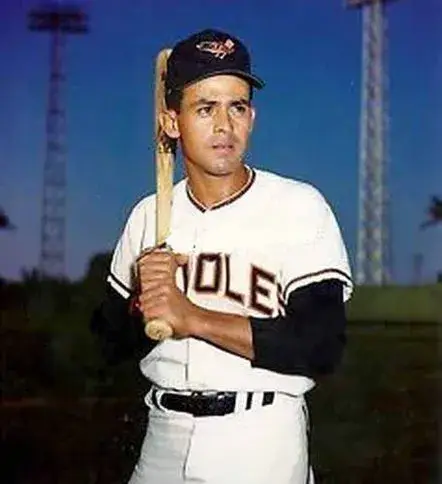 LUIS APARICIO Baltimore Orioles 1965 Majestic Cooperstown Home Baseball Jersey 