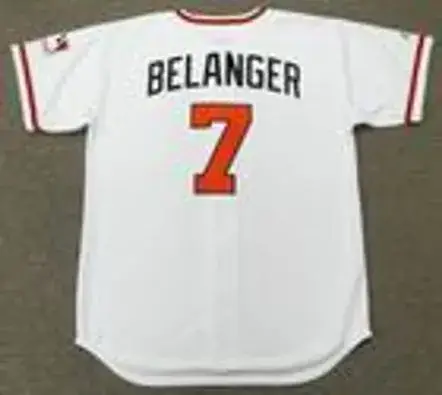 MARK BELANGER Baltimore Orioles 1969 Majestic Cooperstown Home Baseball Jersey 