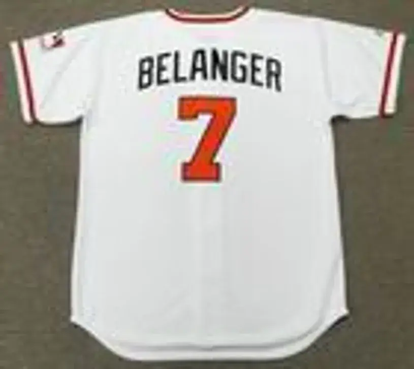 MARK BELANGER Baltimore Orioles 1969 Majestic Cooperstown Home Baseball Jersey 
