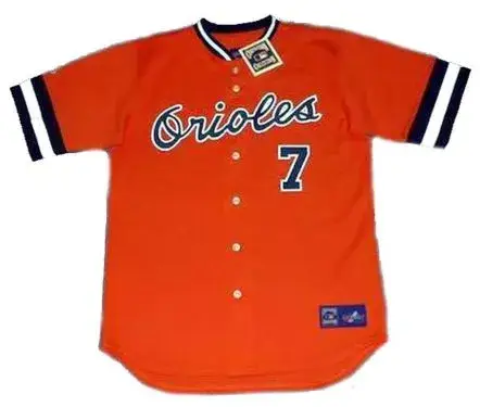 MARK BELANGER Baltimore Orioles 1971 Majestic Cooperstown Throwback Jersey