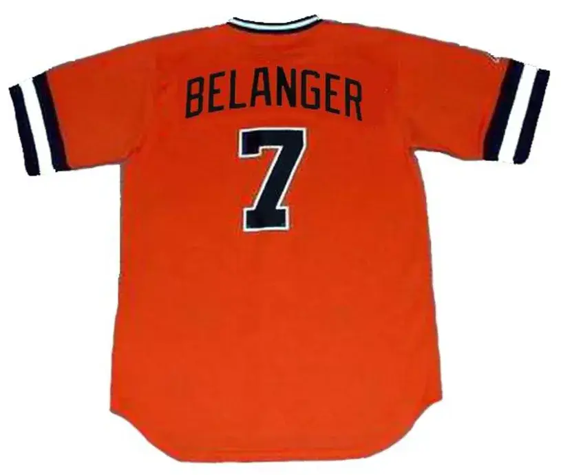 MARK BELANGER Baltimore Orioles 1971 Majestic Cooperstown Throwback Jersey 