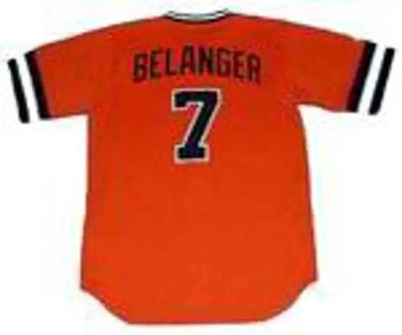 MARK BELANGER Baltimore Orioles 1971 Majestic Cooperstown Throwback Jersey 