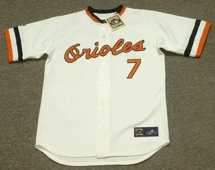 MARK BELANGER Baltimore Orioles 1979 Majestic Cooperstown Throwback Jersey