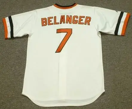 MARK BELANGER Baltimore Orioles 1979 Majestic Cooperstown Throwback Jersey 